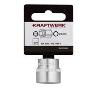 Kraftwerk Kraftwerk BASIC LINE 3/8" douille à cliquet 20 mm avec crochet Quantité:1