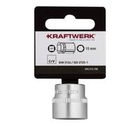 Kraftwerk Kraftwerk BASIC LINE embout de clé à douille 3/8" 15 mm avec crochet Quantité:1