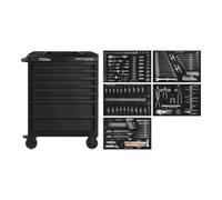 Kraftwerk Kraftwerk BT LINE Chariot d'atelier BT700s 7 tiroirs noir, 194 pièces Quantité:1