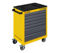 Kraftwerk Kraftwerk Chariot d'atelier BT700 JAUNE 60/40 7 tiroirs Quantité:1