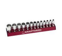 Kraftwerk Kraftwerk COMBI-Set de douilles MAGALU 1/4" 13 pièces Quantité:1
