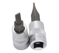 Kraftwerk 102065 Verre pointe rainurée 6,5 mm avec insertion 1/4