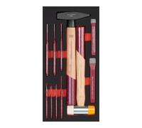 Kraftwerk Kraftwerk Ensemble d'outils à percussion 11 pièces 20x40 Insert Quantité:1