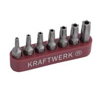 Kraftwerk Tools 2758 Jeu de 7 embouts Rési-TX 1/4" T10-40