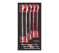 Kraftwerk Kraftwerk Jeu de clés à fourche 8 pièces 20x40 insert Quantité:1