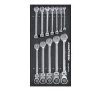 Kraftwerk Tools 105.301.031 Jeu de cliquets combinés 12 pièces. Inlay 20x40