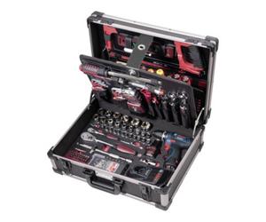 Kraftwerk Kraftwerk Kraftwerk 3949 Mallette AluPro avec tournevis sans fil BOSCH 264 pcs. Quantité:1