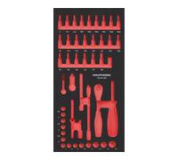 Kraftwerk Kraftwerk Leere PRO LINE EVA insert pour Art. 105.401.001, 20x40 cm Quantité:1
