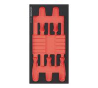 Kraftwerk Kraftwerk Leere PRO LINE EVA Insert pour Art. 105.401.009, 20x40 cm Quantité:1