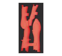 Kraftwerk Kraftwerk Leere PRO LINE EVA Insert pour Art. 105.401.023, 20x40 cm Quantité:1