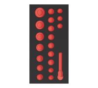Kraftwerk Kraftwerk Leere PRO LINE EVA Insert pour Art. 105.401.028, 20x40 cm Quantité:1