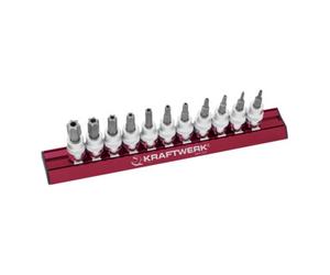 Kraftwerk Kraftwerk Loch-TX-Bit-Set MAGALU 3/8", 11 pièces Quantité:1