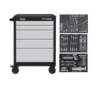 Kraftwerk Kraftwerk LT700 Servante d'atelier, 5 tiroirs, BASIC, 151 pcs. Quantité:1