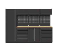 Kraftwerk Tools 3964B Mobilier d'atelier 4 éléments MOBILIO Hêtre