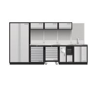 Kraftwerk Kraftwerk MOBILIO SANITARY 4 pièces Combo complet, acier inoxydable 430 Quantité:1