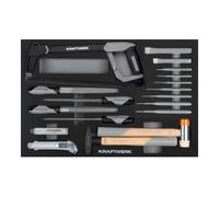 Kraftwerk Kraftwerk Outils de frappe / Outils de coupe / Inserts à lime 27 pièces Quantité:1
