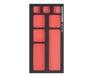 Kraftwerk Kraftwerk PRO LINE EVA3 Insert pour petites pièces 20x40 cm, 8 compartiments Quantité:1