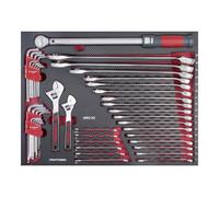 Kraftwerk Kraftwerk PRO LINE Insert de clé à molette EVA, 45 pièces Quantité:1