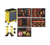 Kraftwerk Kraftwerk VDE Chariot d'atelier BT700, 124 pièces, y compris barrière Quantité:1