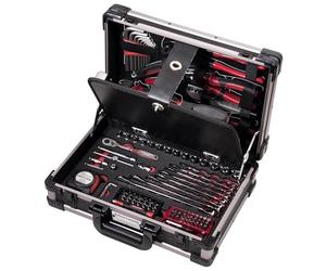 Kraftwerk KW 3944 Coffret à outils professionnels en aluminium 123 pièces