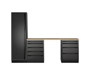 Kraftwerk Mobilier d'atelier Mobilio 3 éléments Kraftwerk, armoire haute, contreplaqué hêtre Quantité:1