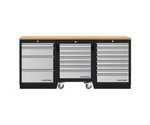Kraftwerk Mobilier d'atelier Mobilio 3 éléments Kraftwerk, chariot d'atelier, hêtre, 3 tiroirs Quantité:1