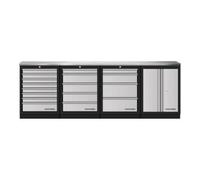 Kraftwerk Mobilier d'atelier Mobilio 4 éléments Kraftwerk, acier inoxydable Quantité:1