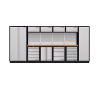 Kraftwerk Mobilier d'atelier Mobilio 6 éléments Kraftwerk, porte à charnière, armoire haute, hêtre Quantité:1