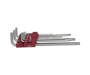 Kraftwerk-Set boule 3603-9 pzs. Clé mâle hexagonale pulg.
