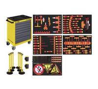 Kraftwerk Kraftwerk VDE Chariot d'atelier BT700, 124 pièces, y compris barrière Quantité:1