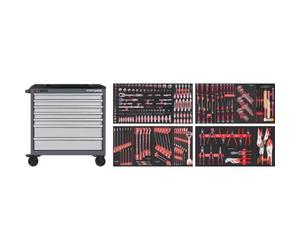 Kraftwerk Tools 102.217.202 BT LINE Servante d'atelier BT900, 7 tiroirs 278-pcs.