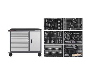 Kraftwerk Tools 102.317.100 Servante d'atelier BT1100, 7 tiroirs, 300 pcs.