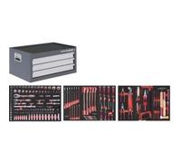 Kraftwerk Tools 102.350.516 Top pour BT700/ LT700 3 tiroirs 189 pcs.
