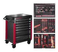 Servante d'atelier PRO LINE PT800 7 tiroirs 189 pcs.
