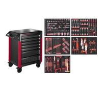 Kraftwerk Tools 102.417.006 PRO LINE Servante d'atelier PT800 7 tiroirs 274 pcs.