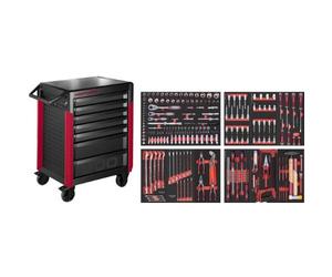 Kraftwerk Tools 102.417.007 PRO LINE Servante d'atelier PT800 7 tiroirs 238 pcs.