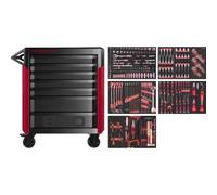 Kraftwerk Tools 102.417.010 PRO LINE Servante d'atelier PT800 7 tiroirs 283 pcs.