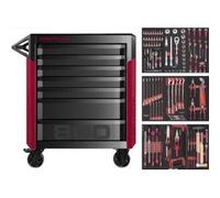 Kraftwerk Kraftwerk PRO LINE Chariot d'atelier PT800 avec 7 tiroirs 143 pcs. Quantité:1