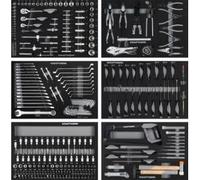 Kraftwerk Tools 105.102.099 Jeu d'outils EVA 301 pièces.