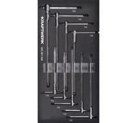 Kraftwerk Tools 105.301.028 Poignée en T TX 9-pcs. Insert 20x40