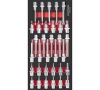 Kraftwerk Tools 105.401.032 PRO LINE EVA3 Jeu de clés à douilles 1/2" 20x40 33 pcs.
