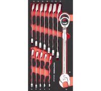 Kraftwerk Tools 105.401.041 PRO LINE EVA3 Clés mixtes à cliquet 20x40 14 pcs.