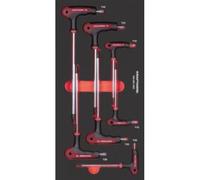 Kraftwerk Tools 105.401.043 PRO LINE EVA3 PoignÃ©e en T Tournevis TX 20x40 7 pces.