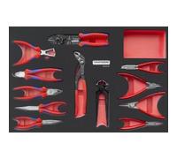 Kraftwerk Tools 105.502.031 KNIPEX EVA3 Jeu de pinces 12 pcs. 60x40 cm