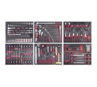Kraftwerk Tools 105.515.000 Assortiment d'outils, EVA, 1/4"+ 3/8"+ 1/2", 280 pcs.