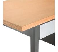Kraftwerk Tools 135.150.001 Plan de travail 1500x700 mm (LxP), hêtre multiplex 40 mm, 24