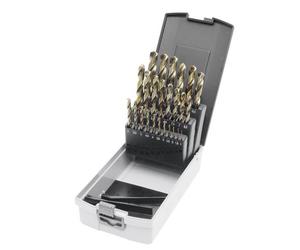 Kraftwerk Tools 13905 25-pcs. Jeu de forets hÃ©licoÃ¯daux HSSE-Co 5 Ã 1-13/0.5 mm