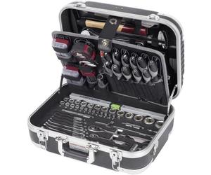 Kraftwerk Tools 202.100.100 Coffret d'outils B100, en ABS, 1/4" + 1/2", 170 pcs.
