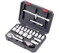 Kraftwerk Tools 204.102.200 Jeu de douilles universel, 1/2", 22 pcs.