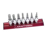 Kraftwerk Tools 206099 Jeu de 7 douilles-embouts 6 p.creux 3/8"
